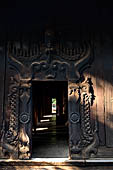 Myanmar - Inwa, Bagaya Kyaung wooden monastery. 